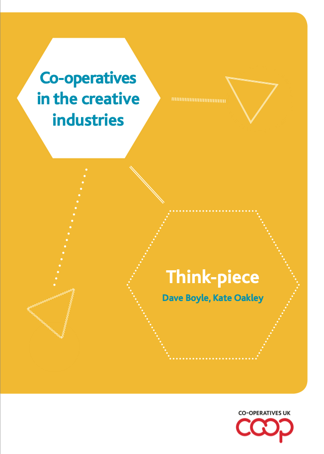 Cooperatives in the Creative Industries