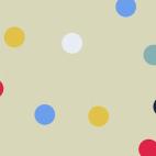 Colourful polkadots