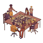 Cooperatives illustration