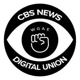 CBC News Digital Union logo with a fist in an illustrated eye